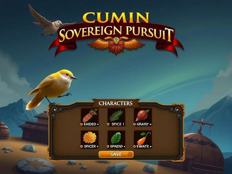Cumin Sovereign Pursuit game interface showing strategic gameplay