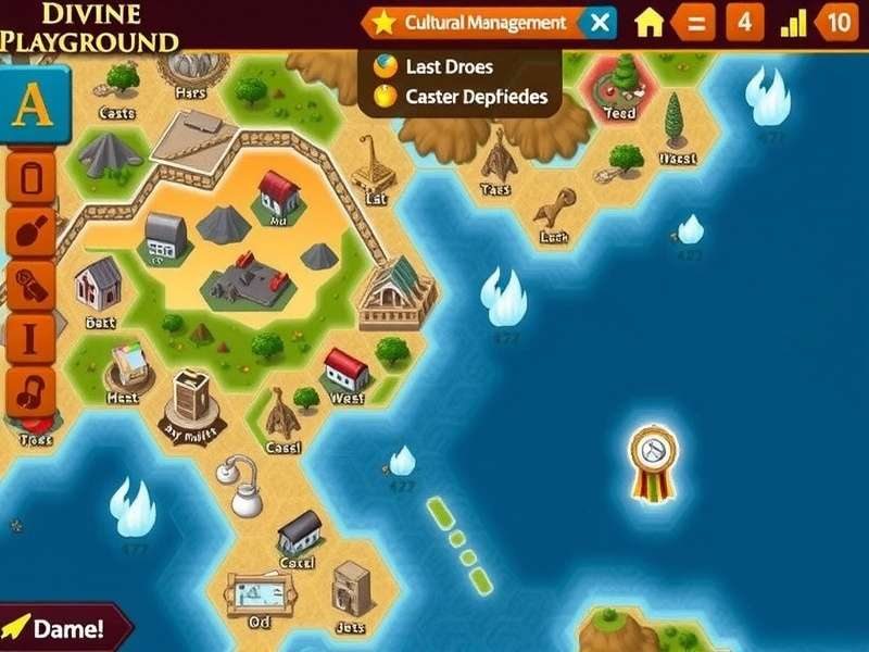 Divine Playground Challenge Game Interface