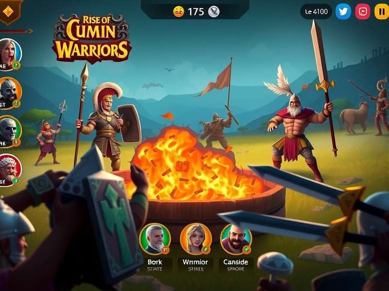 Rise Of Cumin Warriors kingdom management interface