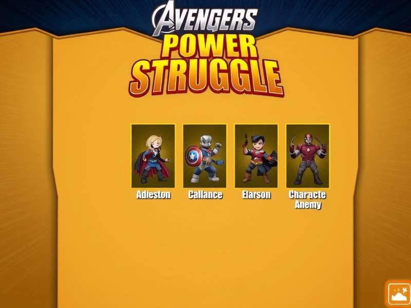 Avengers Power Struggle Gameplay Screenshot