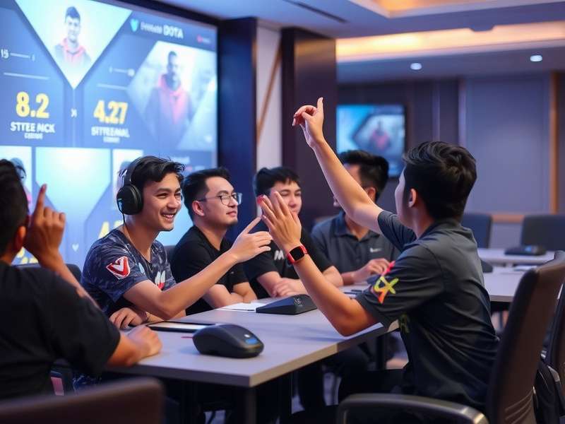 Ahmedabad Aces Dota team celebrating tournament victory