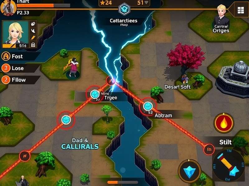 Raia Lightning Leader character selection screen