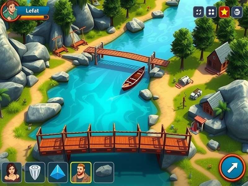 Riverside Adventure character customization options