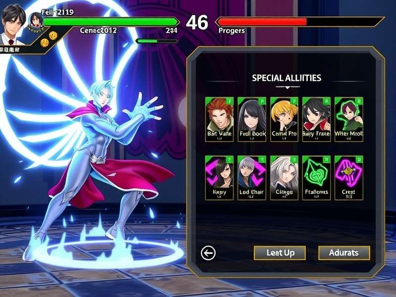 Mace Thunder Champion character selection screen