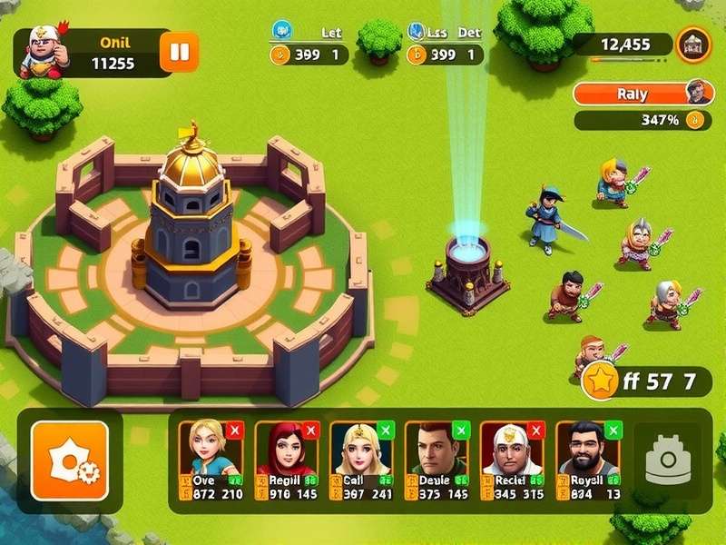 Royal Clash Indian Edition character roster showing various units