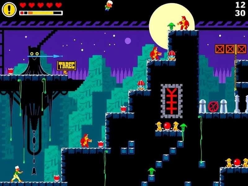 Retro Rampage original development team photo