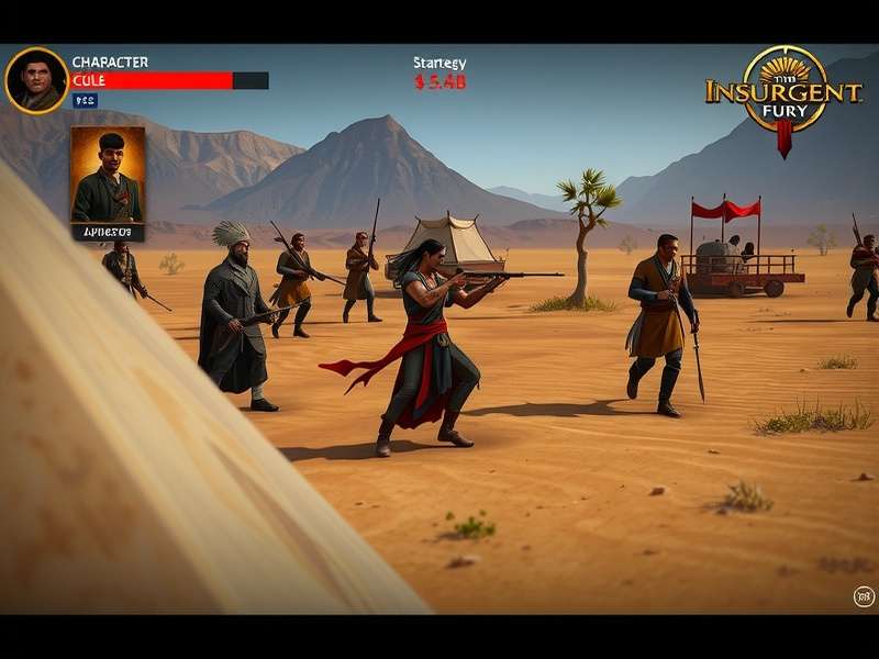 Insurgent Fury Indian Skirmish gameplay screenshot showing tactical combat