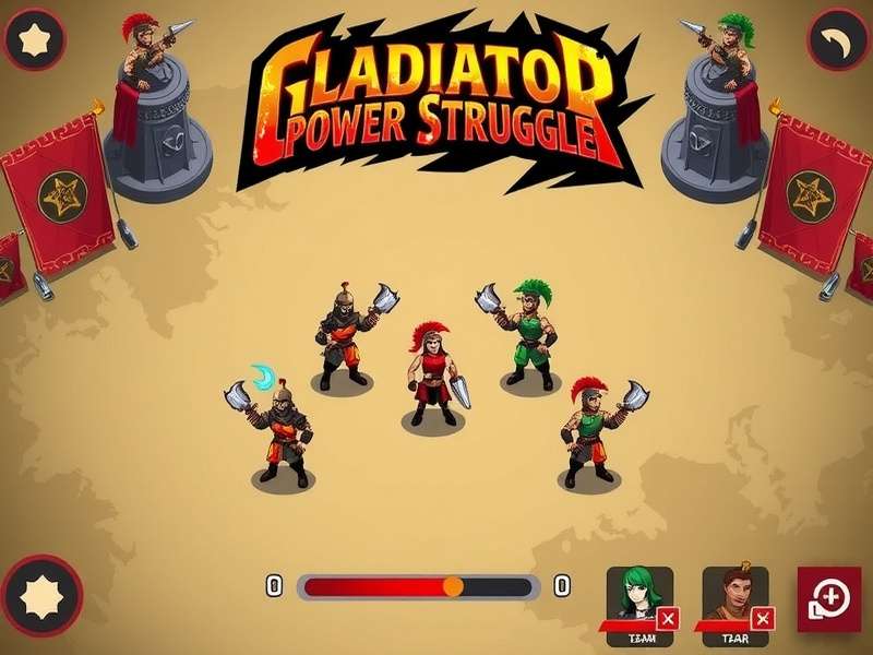 Gladiator Power Struggle team battle strategy
