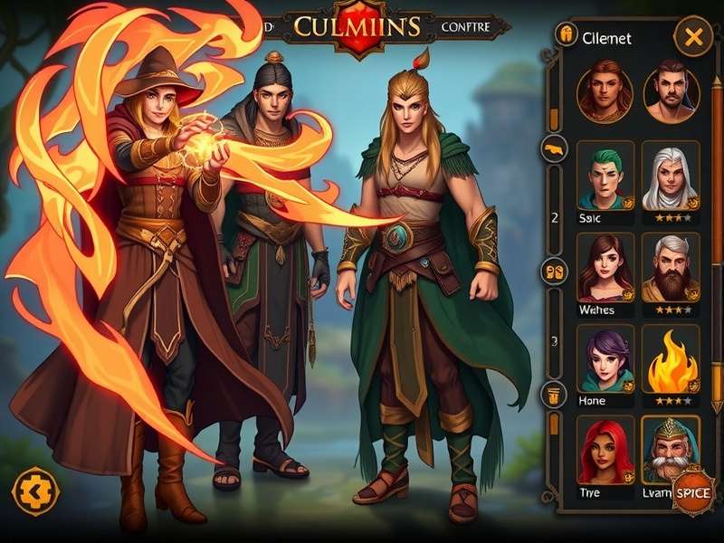 Cumin Adventure Legends character customization interface