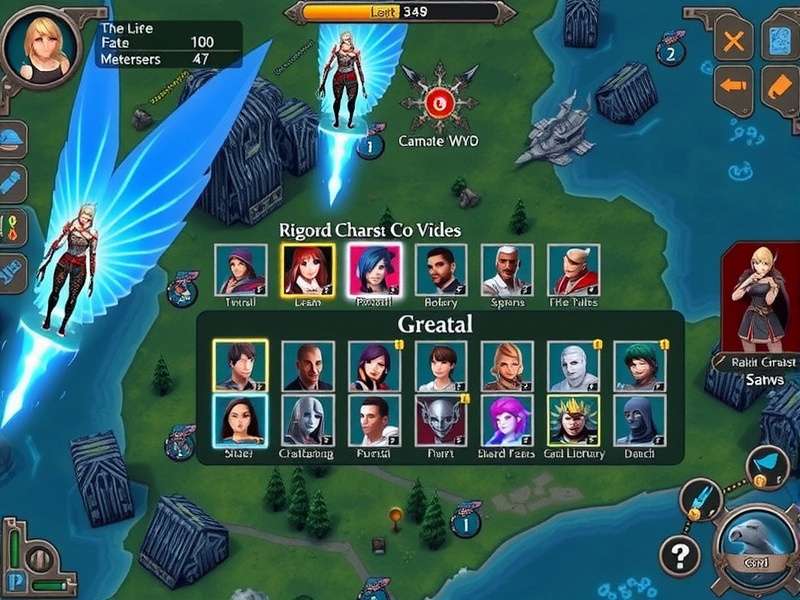 Raia Lightning Leader map with interactive elements highlighted