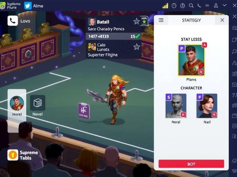 Supreme Pune Vanguards gameplay screenshot showing strategic elements