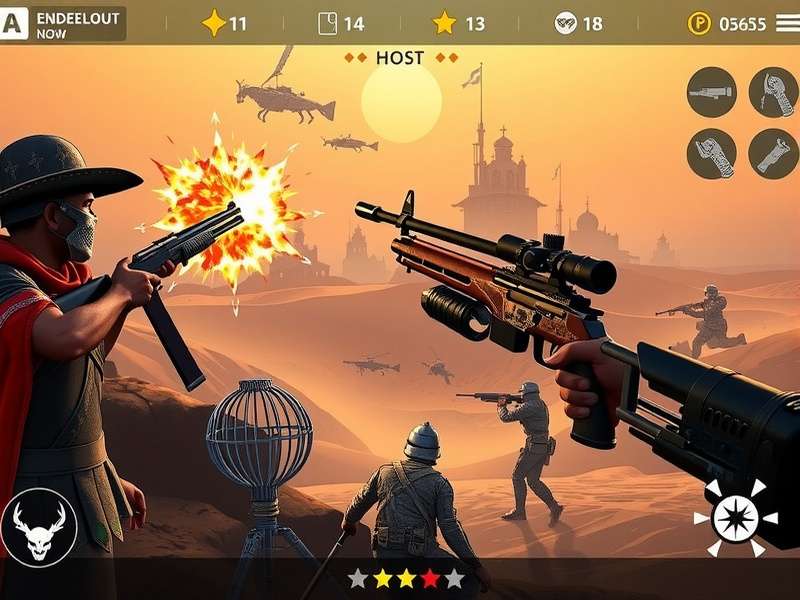 Fiesta Rifle Gladiator strategic map positioning example