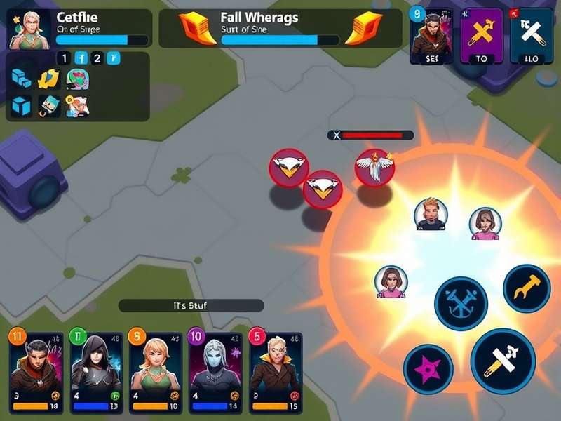 Storm Surge Stars gameplay screenshot showing character selection