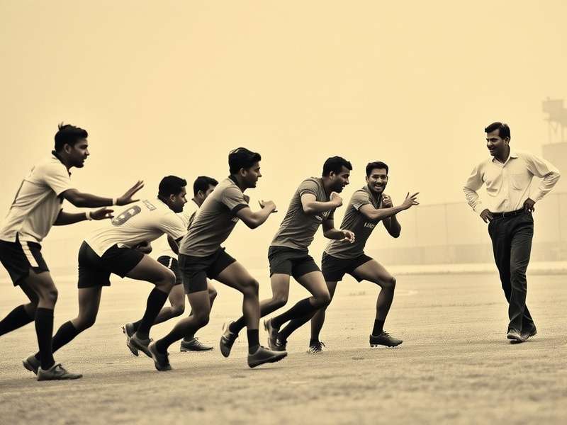 Pune Rugby Crusaders team in action during a match