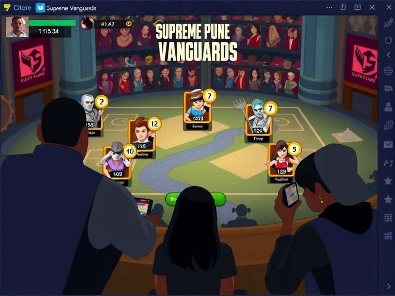 Supreme Pune Vanguards tournament event with live audience