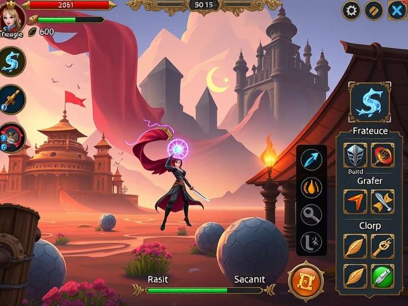 Saffron Kingdom Legends Reborn crafting and resource management interface