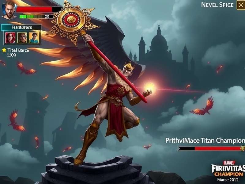 Prithviraj Mace Titan Champion gameplay screenshot