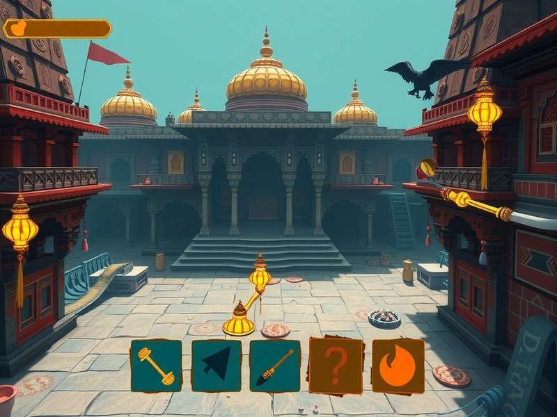 Baidyanath Temple Surge puzzle solving interface