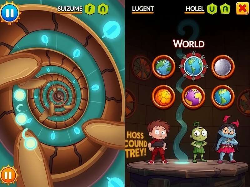 Spiral Bound Escape character lineup showing main characters