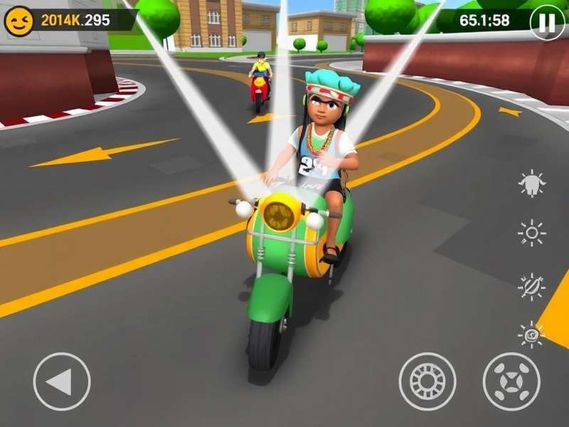 Tuk Tuk Super Sprint gameplay screenshot