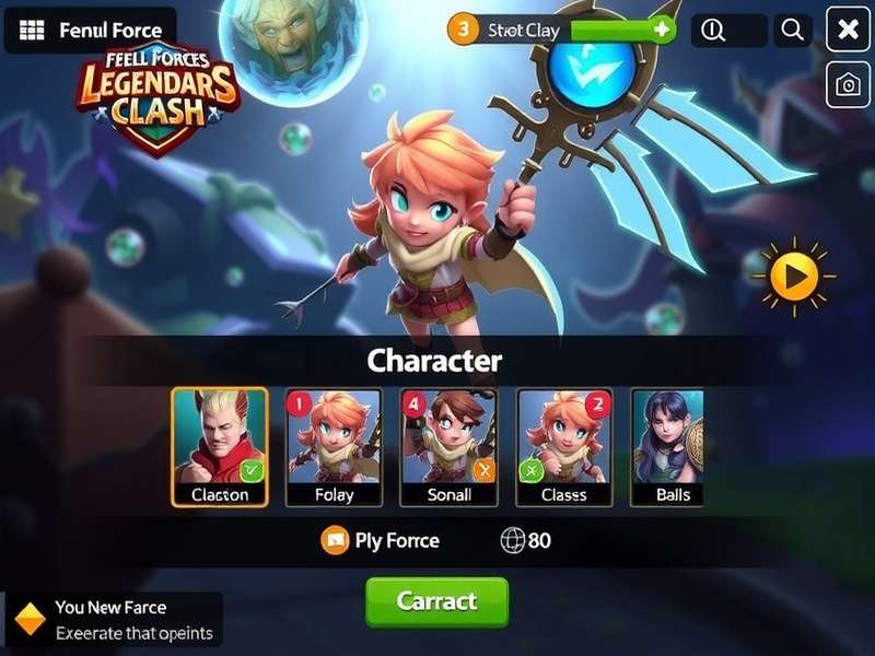 Fennel Force Legendary Clash Character Selection