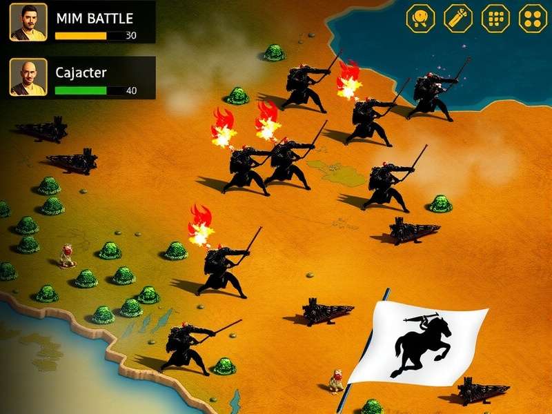 Maratha Iron Fist gameplay screenshot showing historical battle