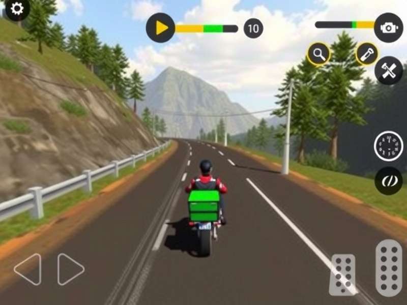 Lonavala Valley Rush gameplay screenshot showing mountain roads