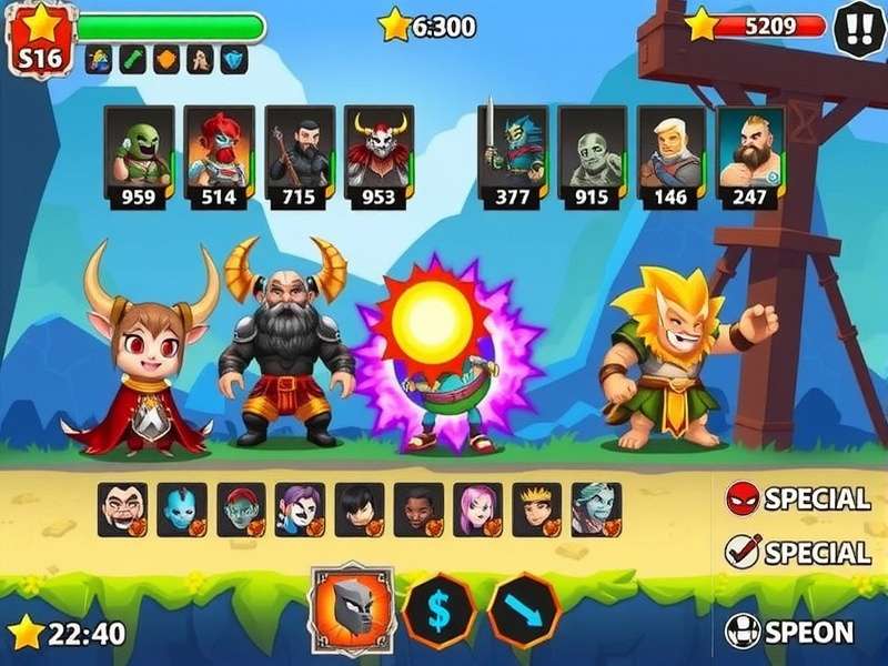 Dal Destructor Plus character selection screen showing diverse warriors