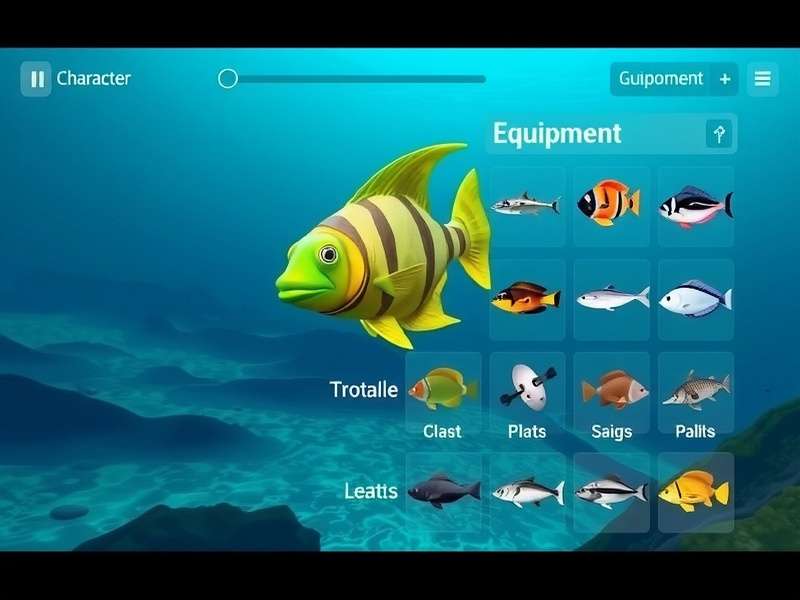 Bharat S Sea Life gameplay screenshot showing underwater environment