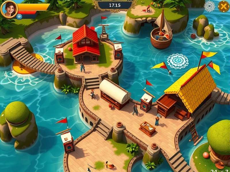 Voyage Victorious gameplay screenshot showing character and environment