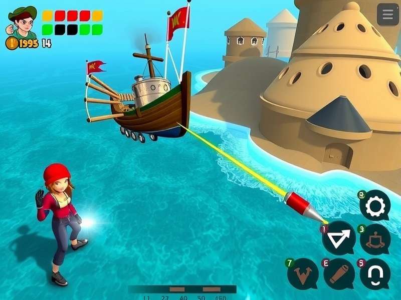 Breakwater Brawlers gameplay screenshot