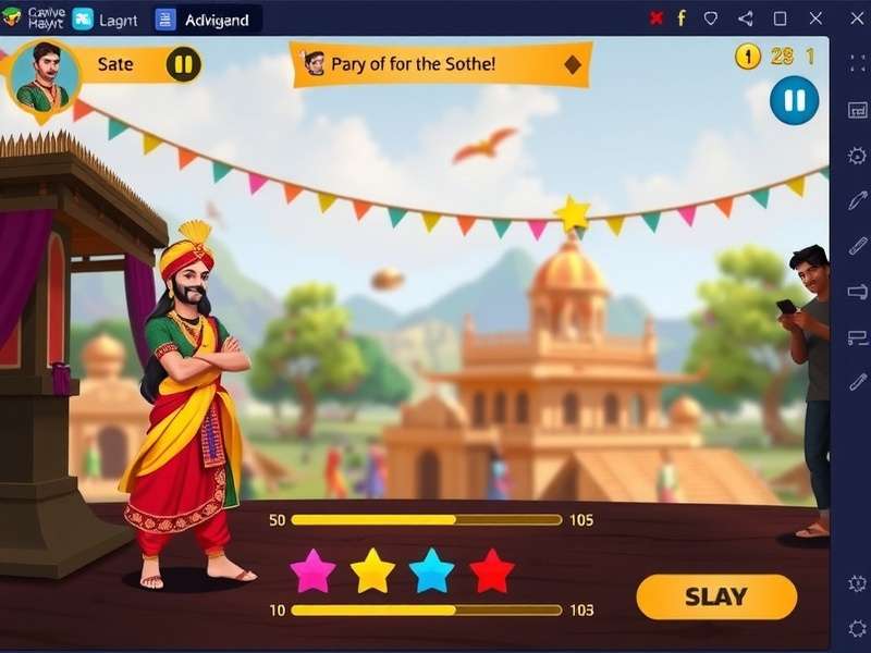 Brave Haryanvi Quest character progression interface