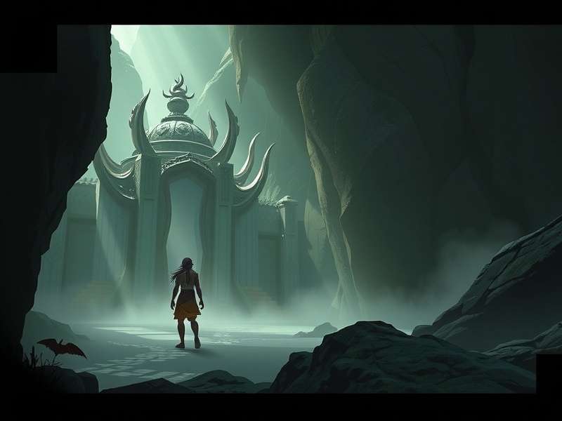 Character art of Mandodari from the game