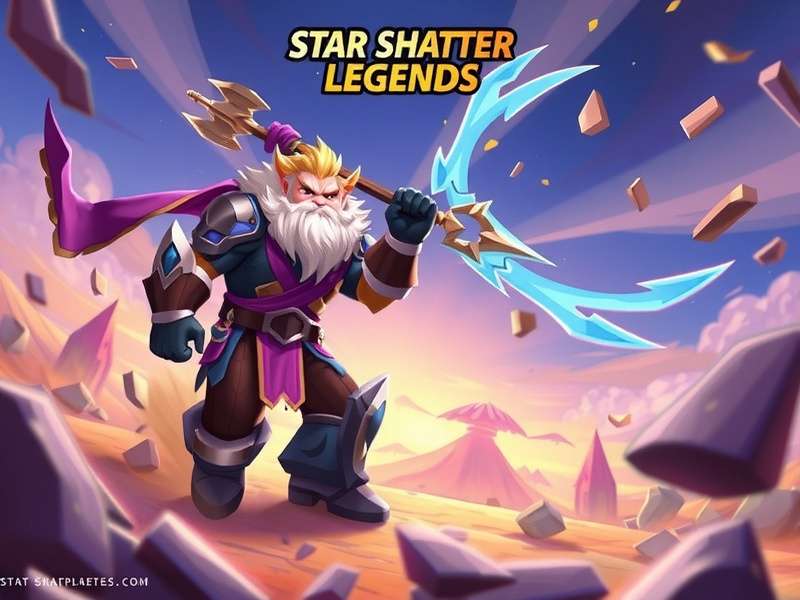 Star Shatter Legends Game Banner