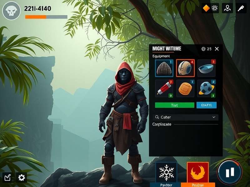 Panther Might Surge strategy guide showing equipment optimization