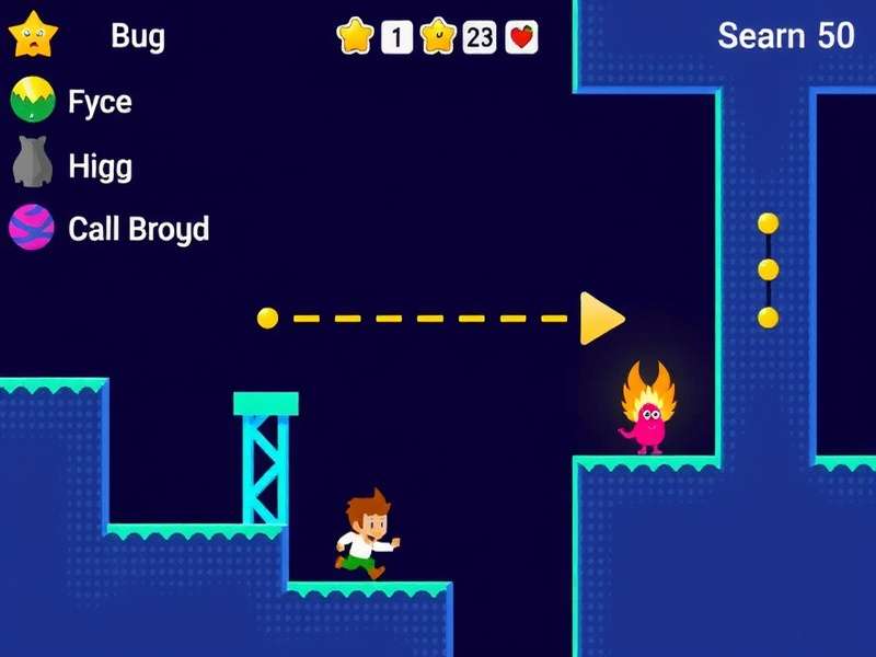 Savant Hop Supreme level progression showing different platform types