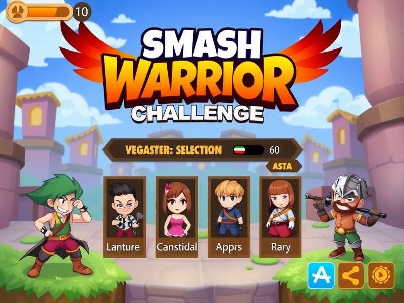 Smash Warrior Challenge Game Banner