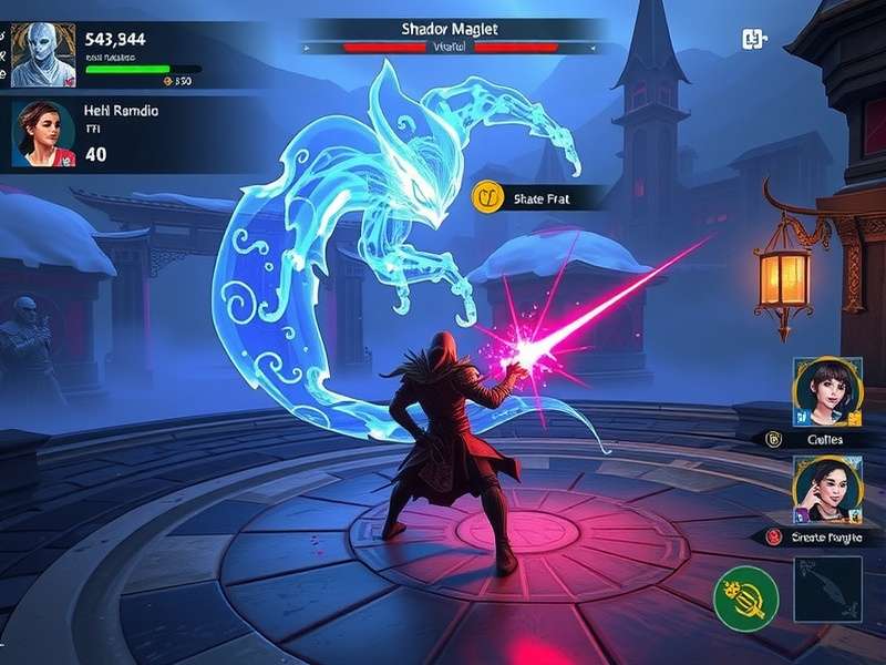 Realm Of Shadow Mastery character customization interface