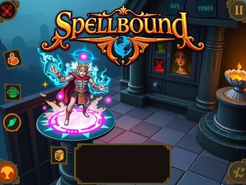 Spellbound Champions character selection screen