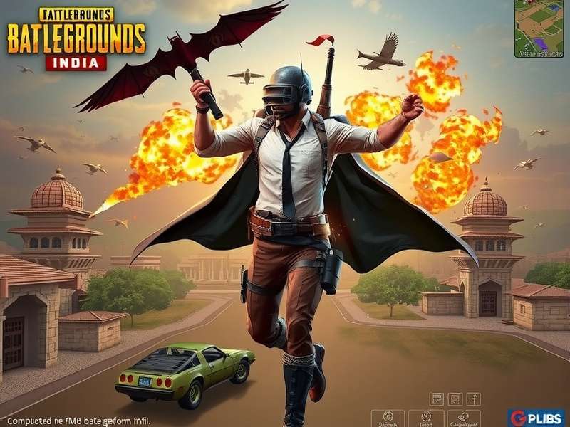 PUBG India Battle Titan gameplay screenshot