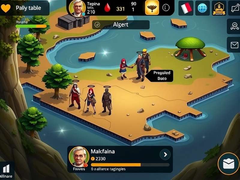Brahmaputra Fraudsters alliance gameplay showing cooperative elements