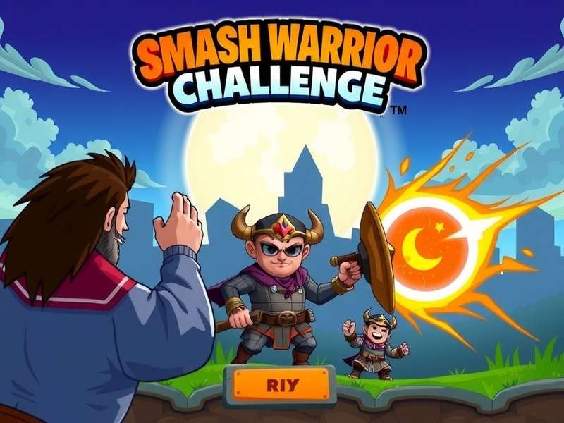 Smash Warrior Challenge Character Selection Screen