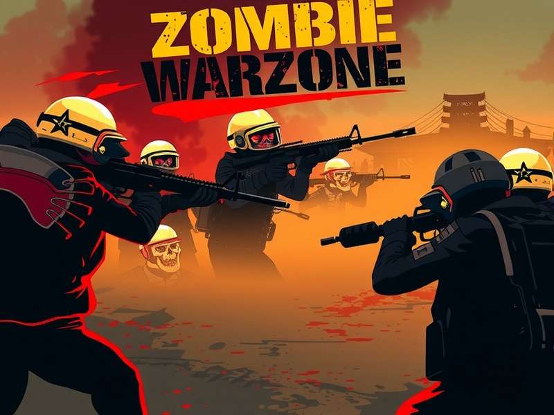 PUBG Zombie Warzone dynamic event showing zombie horde