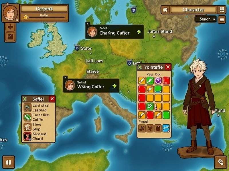 Fennel Epic Tales character equipment interface