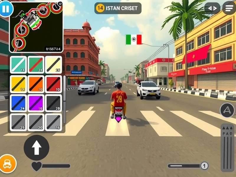 Patiala Power Rush race strategy map showing optimal racing lines