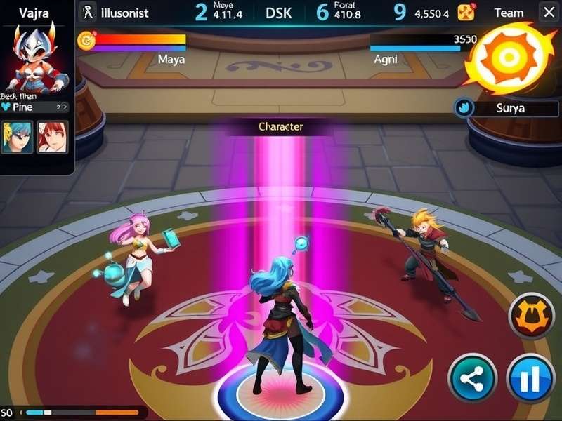 Vajra the Thunder Warrior character from Blast Rage Legends