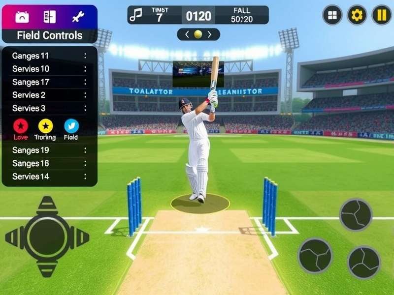 Evolution of Cricket Legend India graphics over updates