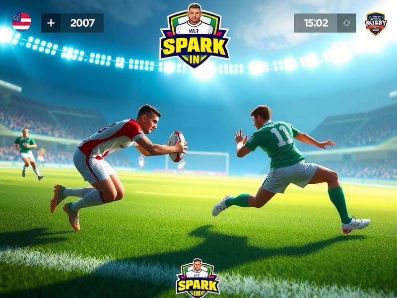 Rugby Spark IN tournament winners celebration