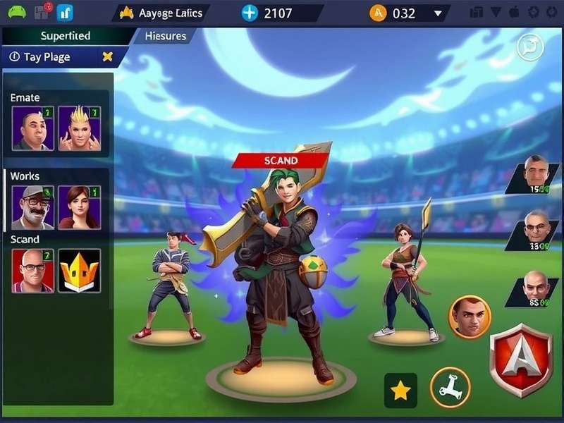 Bangalore Champs character customization screen showing diverse options