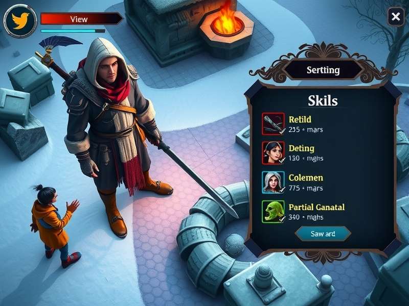 Chilling Ultimate Quest character customization screen